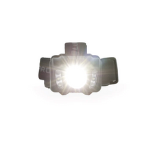 LuxPro Multi- Color Headlamp showing spotlight