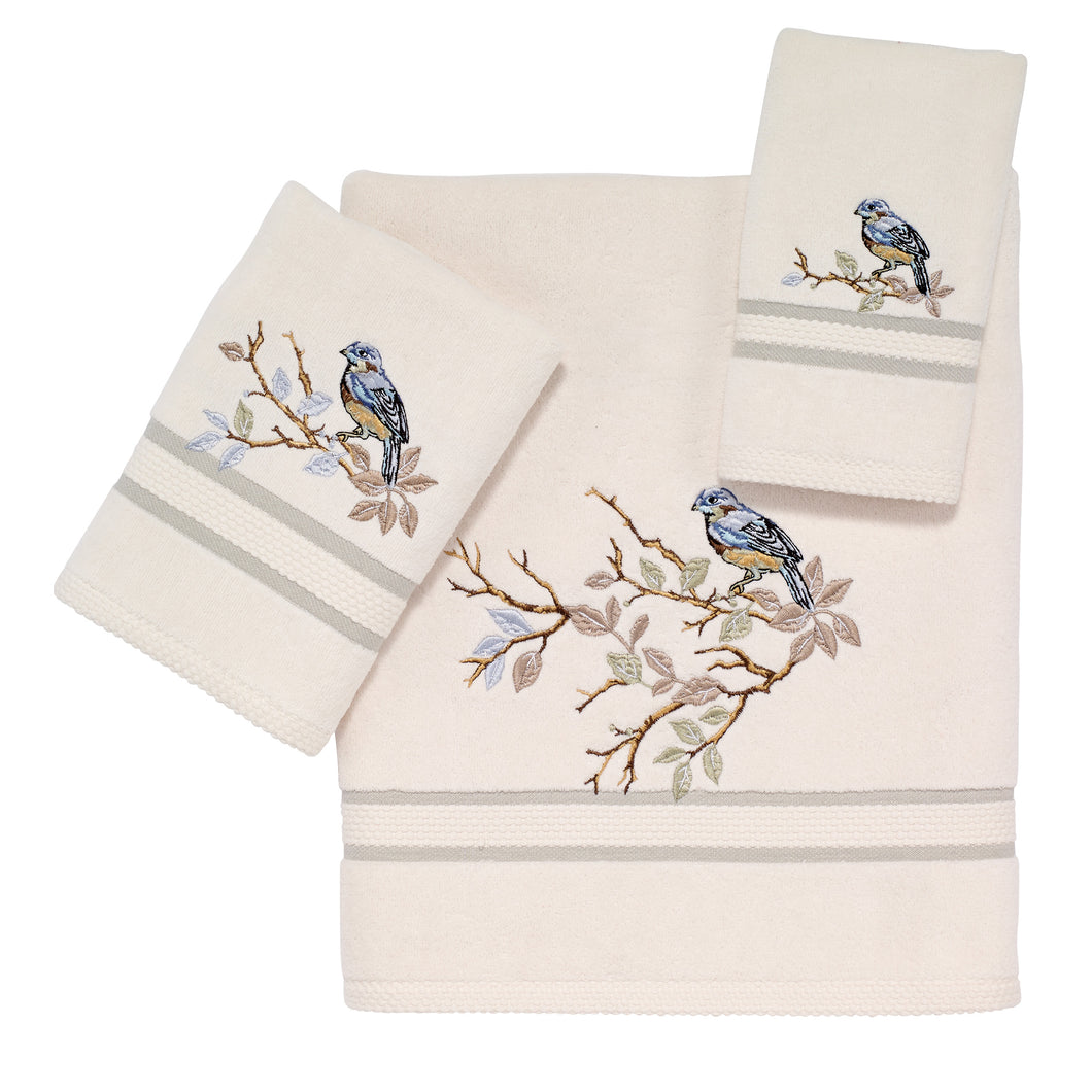 Sante Fe Crosses Linen Bath Towel - CLEARANCE