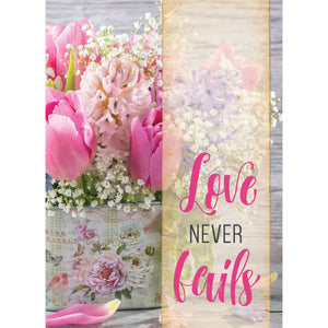 Love Never Fails Note Cards 5065