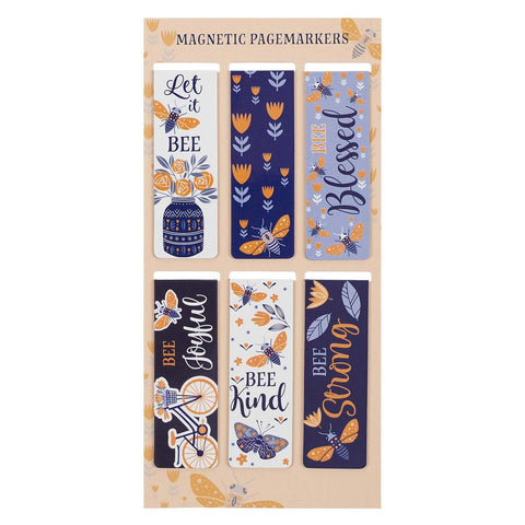 Let It Bee Magnetic Bookmark Set MGB072