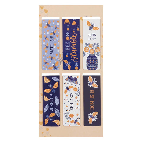 Back of Magnetic Bookmarks