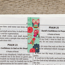 Magnetic Bookmark on Bible Page