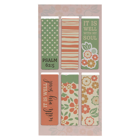 Back of Magnetic Bookmarks