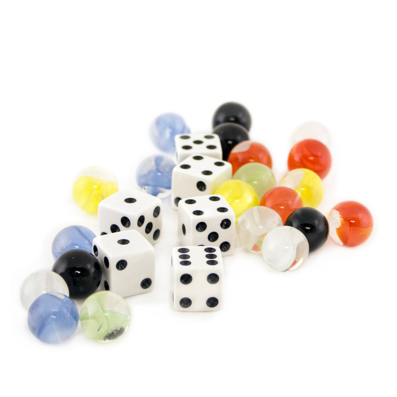 Regal Games Glass Marbles - Yellow Turtle