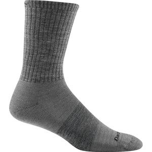 Darn Tough Standard Lightweight Crew Sock in Medium Gray
