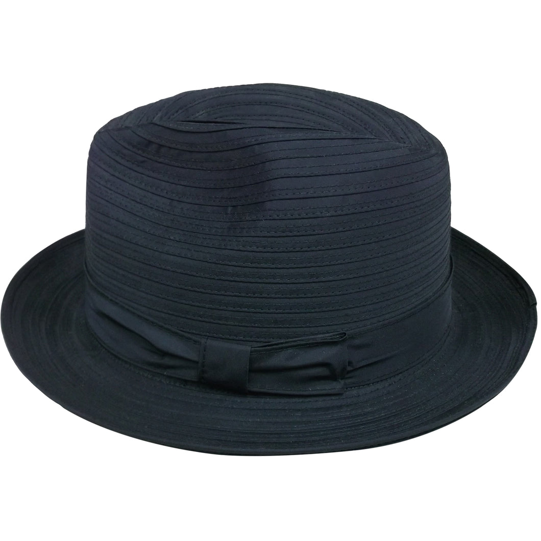 Men's Center Dent Black hat.