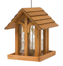 Perky-Pet mountain chapel wooden bird feeder