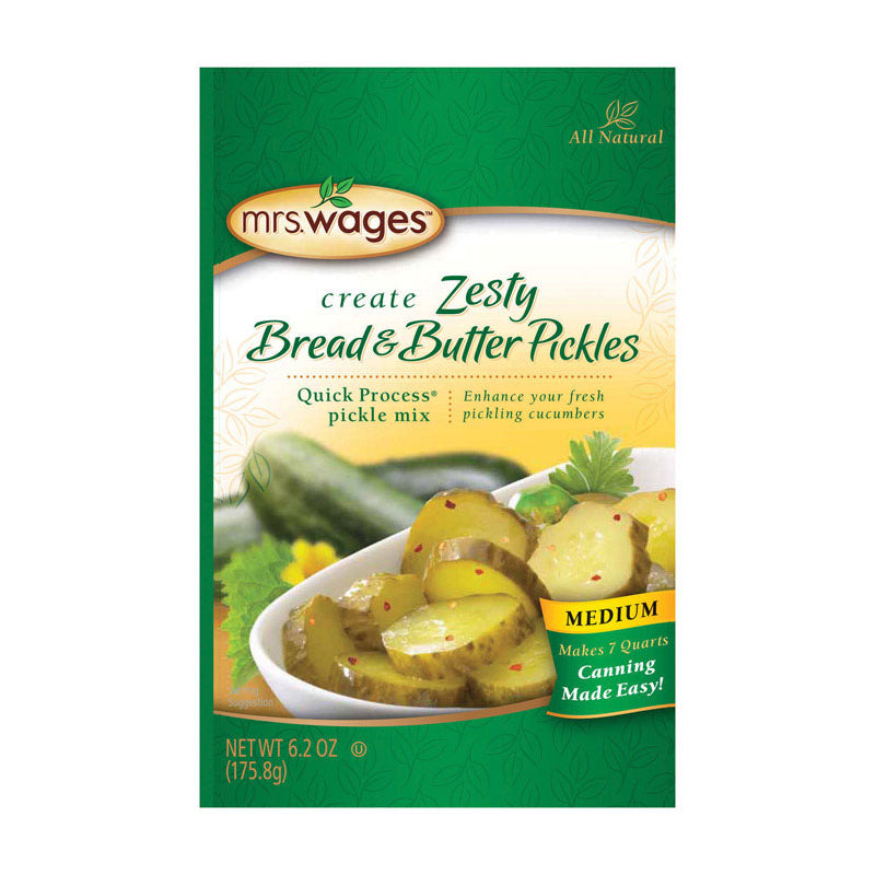 Mrs. Wages Zesty Bread & Butter Pickles Mix – Good's Store Online