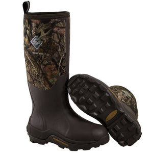 Woody Max Muck Boots- Tall boots with camo. 