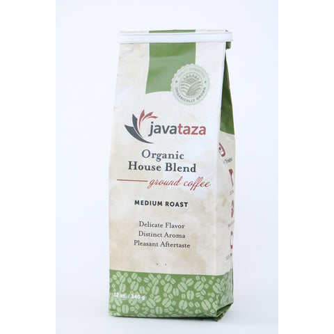 Organic ground coffee