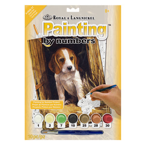 Paint by Number Dog picture