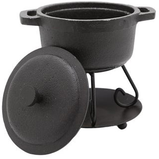 Dutch Oven Stlye Wax Warmer- Black