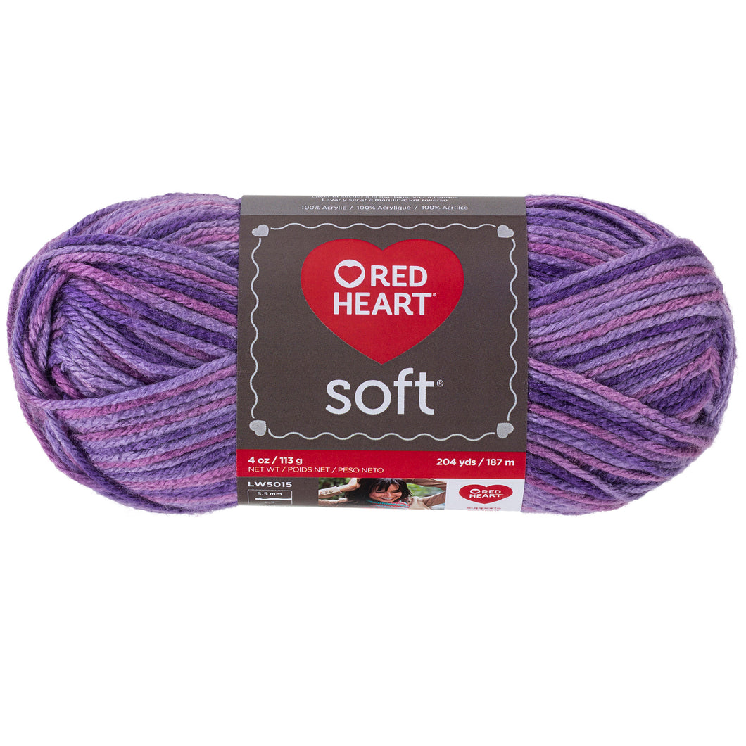 Red Heart Soft Yarn-Lavender, 1 count - Food 4 Less
