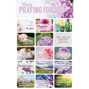 30 Praying for You Stickers 63133