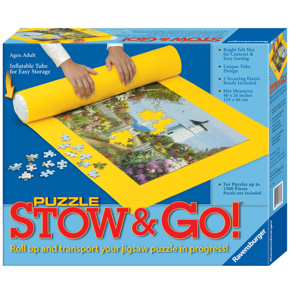 Puzzles Pad Jigsaw Roll Felt Mat Playmat Puzzles Blanket For Up To 1500 Pcs Puzzle  Accessories New Portable Travel Storage Bag