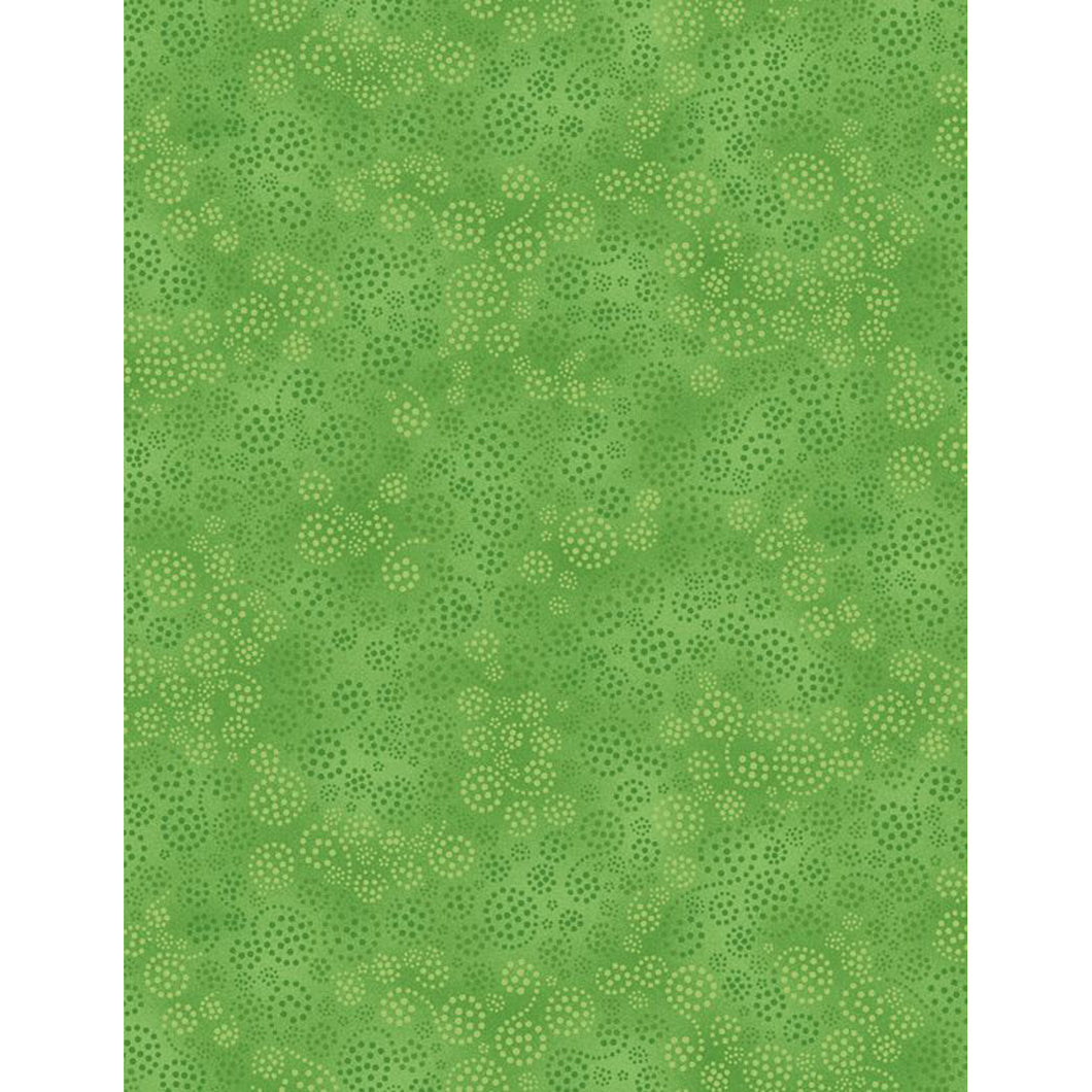 Wilmington Prints Essentials Sparkles Bright Lime Cotton Fabric 1817-39055-770