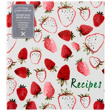 Pocket Page Recipe Book Strawberry Fields QP12-24757