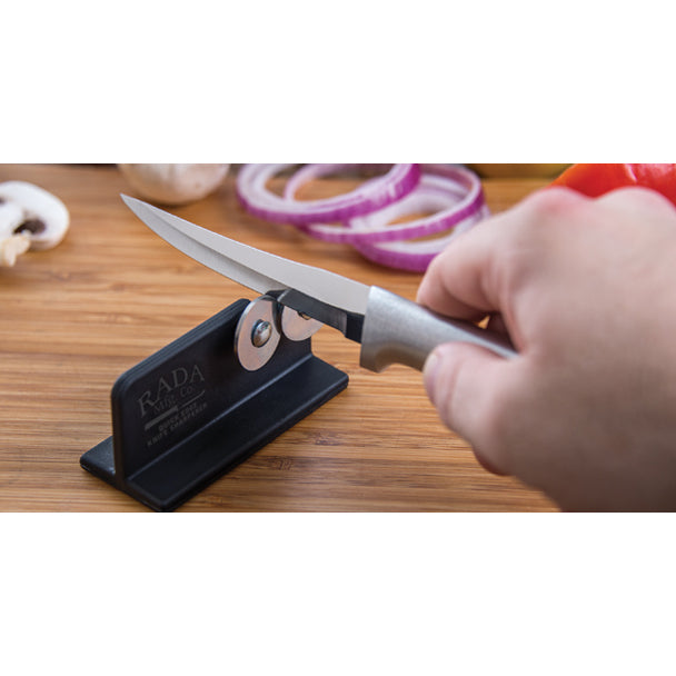 Rada Cutlery 3 Pack Paring Knife Plus R119 Knife Sharpener