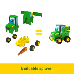Buildable sprayer