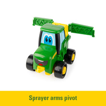 sprayer arms pivot