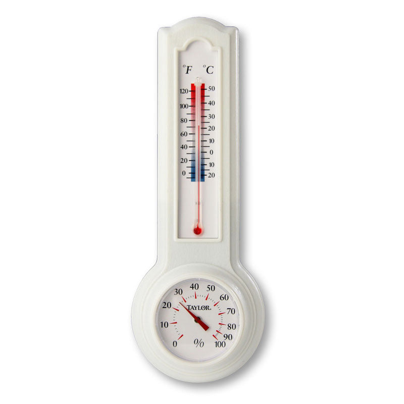 Nature Spring Indoor/Outdoor Wall Thermometer and Humidity Gauge