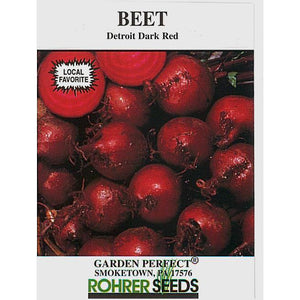 Rohrer Seeds Detroit dark red beet seeds.
