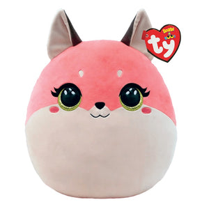 Roxie the pink fox squish-a-boo