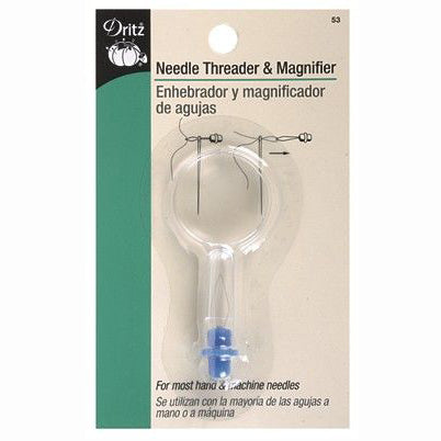 Dritz Needle Threader with Magnifier S-53