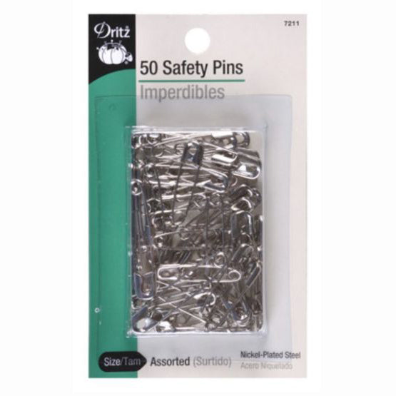 Dritz Safety Pins Assorted Sizes S-7211