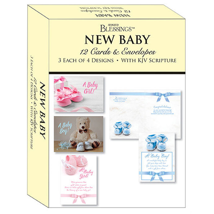 New Baby Boxed Cards SBEG22192