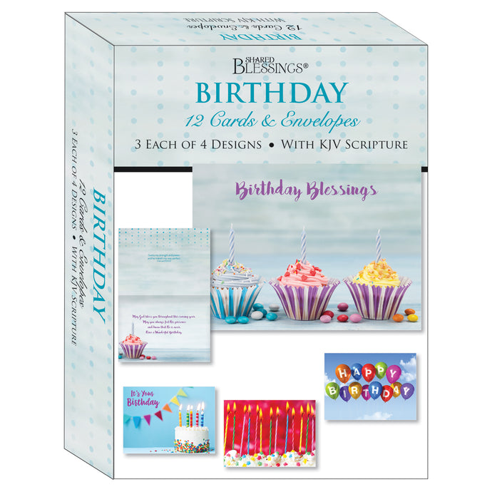 Let's Celebrate Birthday Boxed Cards SBEG22366