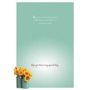 Flowers in a Vase Birthday Boxed Cards SBEG22176