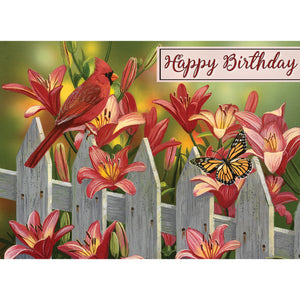 Garden Fence Birthday Boxed Cards SBEG22184