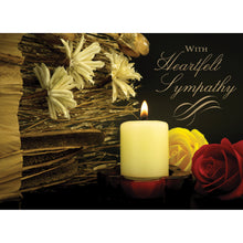 Candlelight Floral Sympathy Boxed Cards SBEG22354