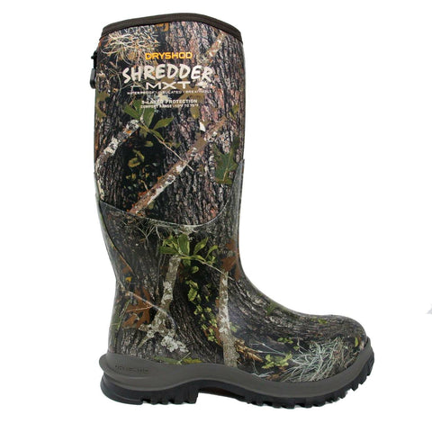 Dryshod men's Shredder MXT Camo Hunting Boot, side view