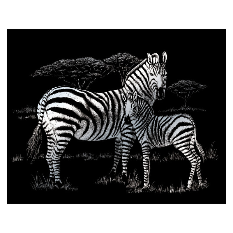 Puzzle Diamond Painting: Zebras, 1 - 39 pieces