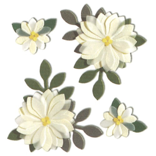 Vanilla Flowers Stickers SPJC-034