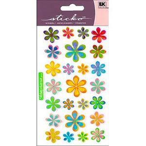 Funky Flowers Stickers SPOP07