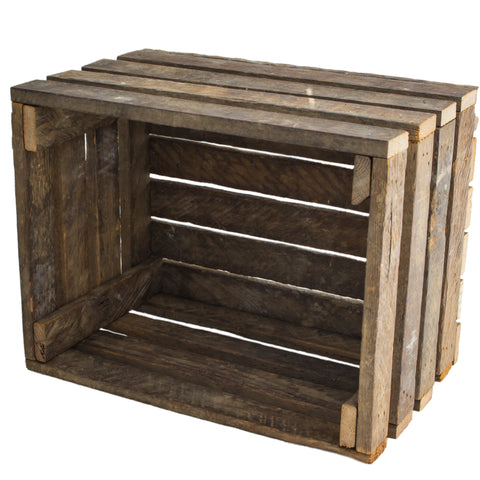 Medium wooden crate