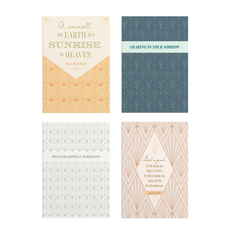 Sympathy God's Tender Comfort 12 Boxed Cards J9181