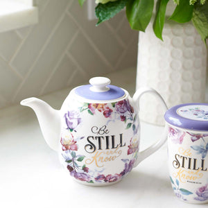 Teapot Sitting on Counter