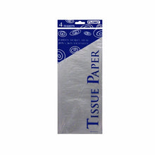 Silver Solid Tissue Paper TS1017