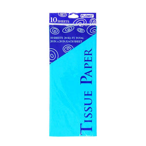 Aqua Solid Tissue Paper TS1021