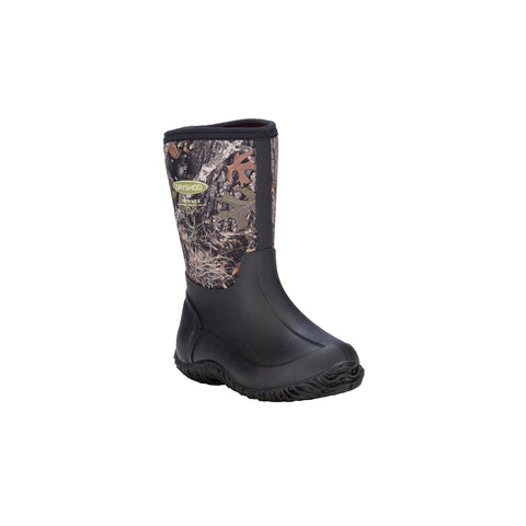 Dryshod Kids Tuffy Boot in camo, profile view