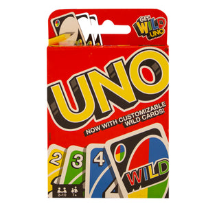 A pack of UNO cards.