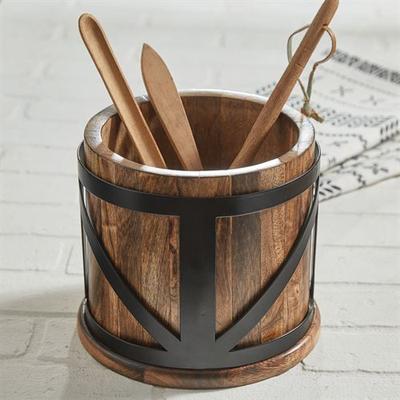 Urban Farmhouse Utensil Organizer 8599-937 with utensils