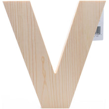 V wood letter