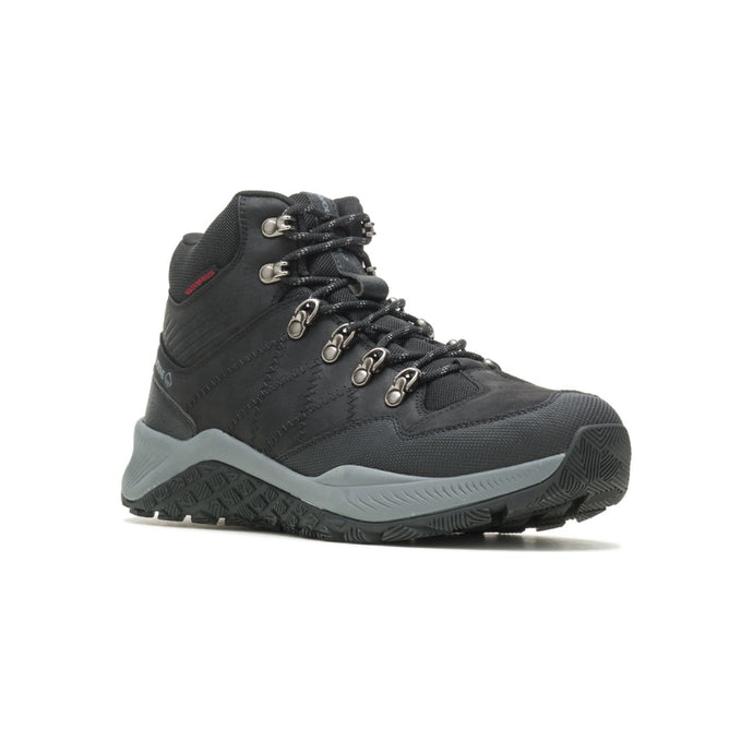 Wolverine men's Luton waterproof hiker boot in black