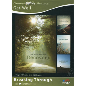 Breaking Through Get Well Boxed Cards WPG3243