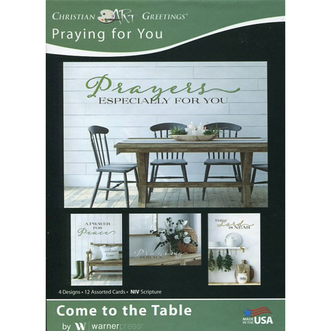 Come to the Table Praying for You Boxed Cards WPG3263